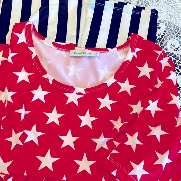 Domino Dollhouse Americana Dress - Picture 2 of 8